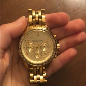 Gold Michael Kors Watch
